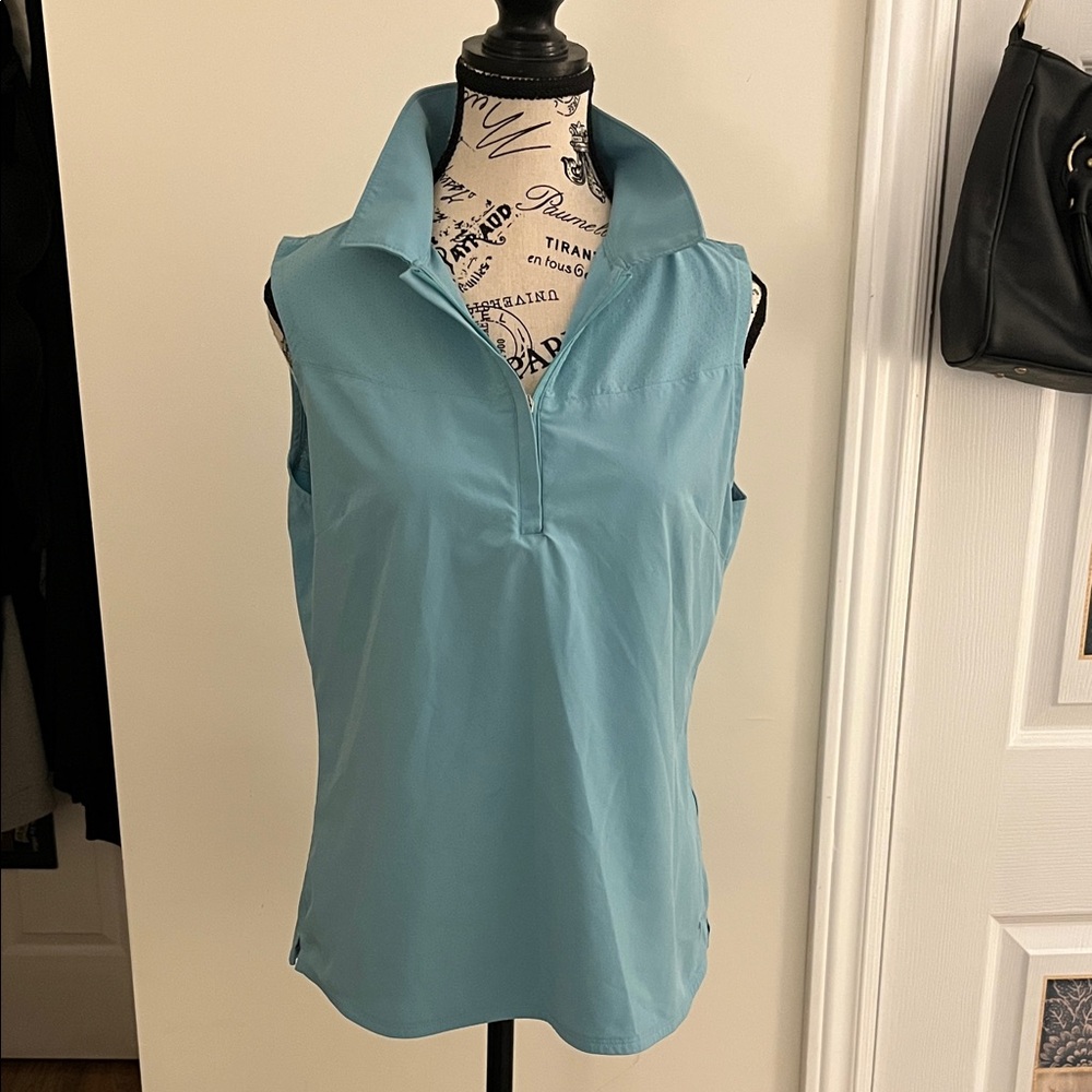 😃Puma Women's Aqua Sleeveless Blouse